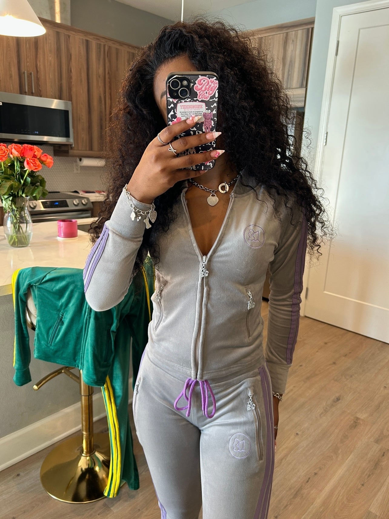 AMETHYST ‘B1 VELOUR’ TRACKSUIT