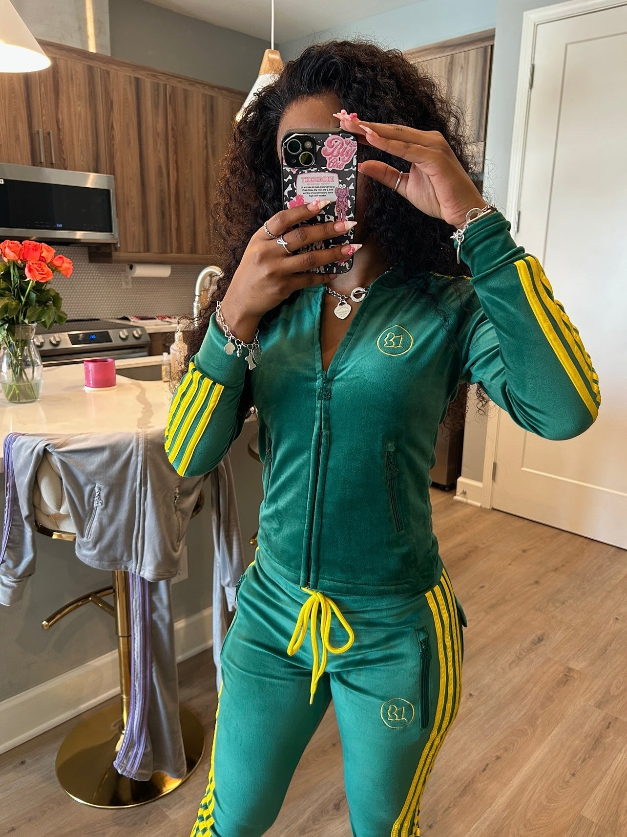 FOREST LUXE ‘B1 VELOUR’ TRACKSUIT