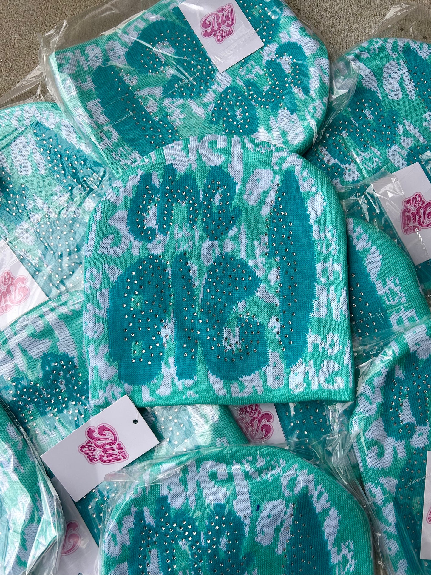 ICY RHINESTONE BEANIE